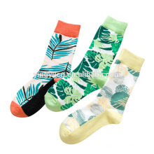 2019 heißer Verkauf bunte Frauen Mädchen tropische Pflanzenliebhaber Socken